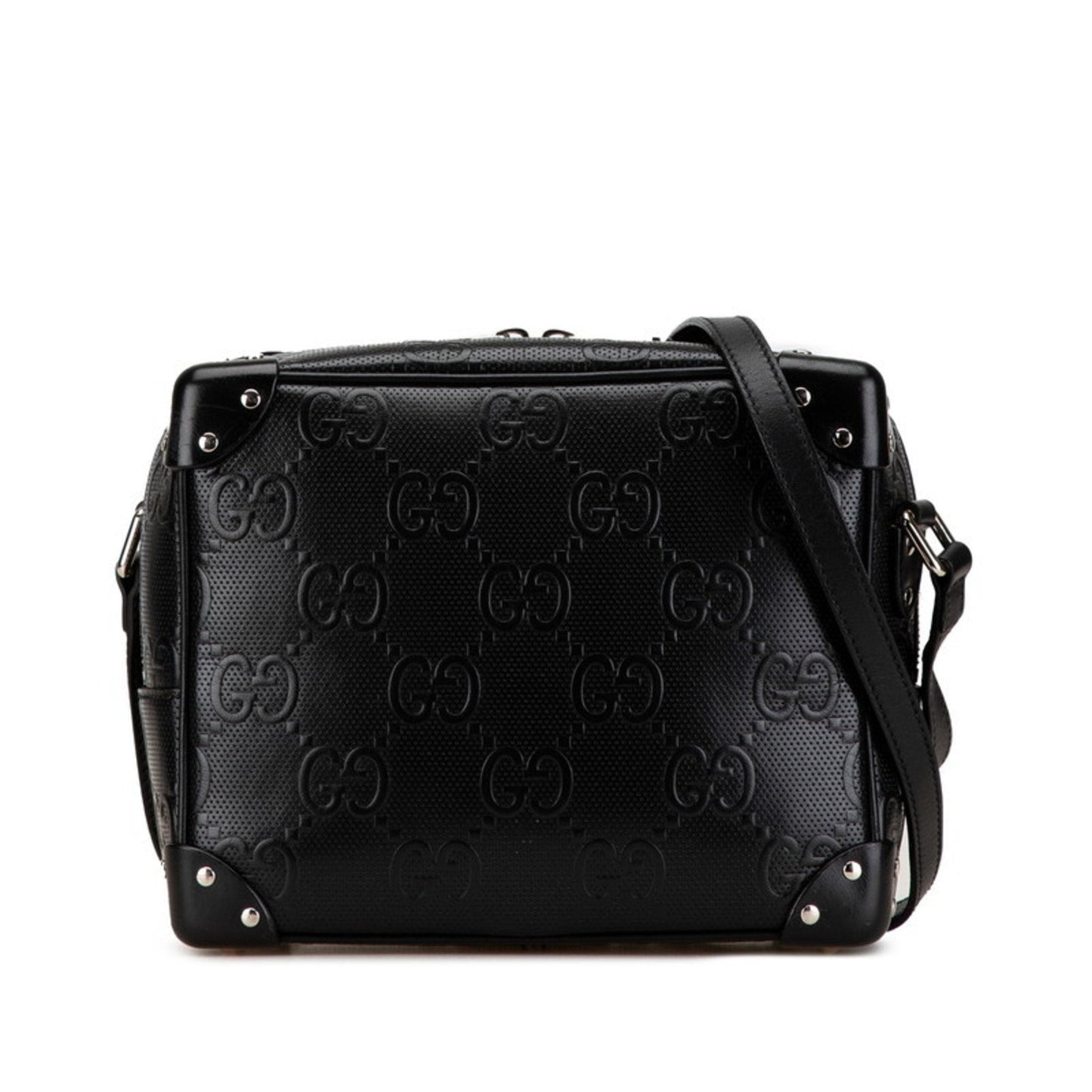 Gucci Black Leather Shoulder Bag ()