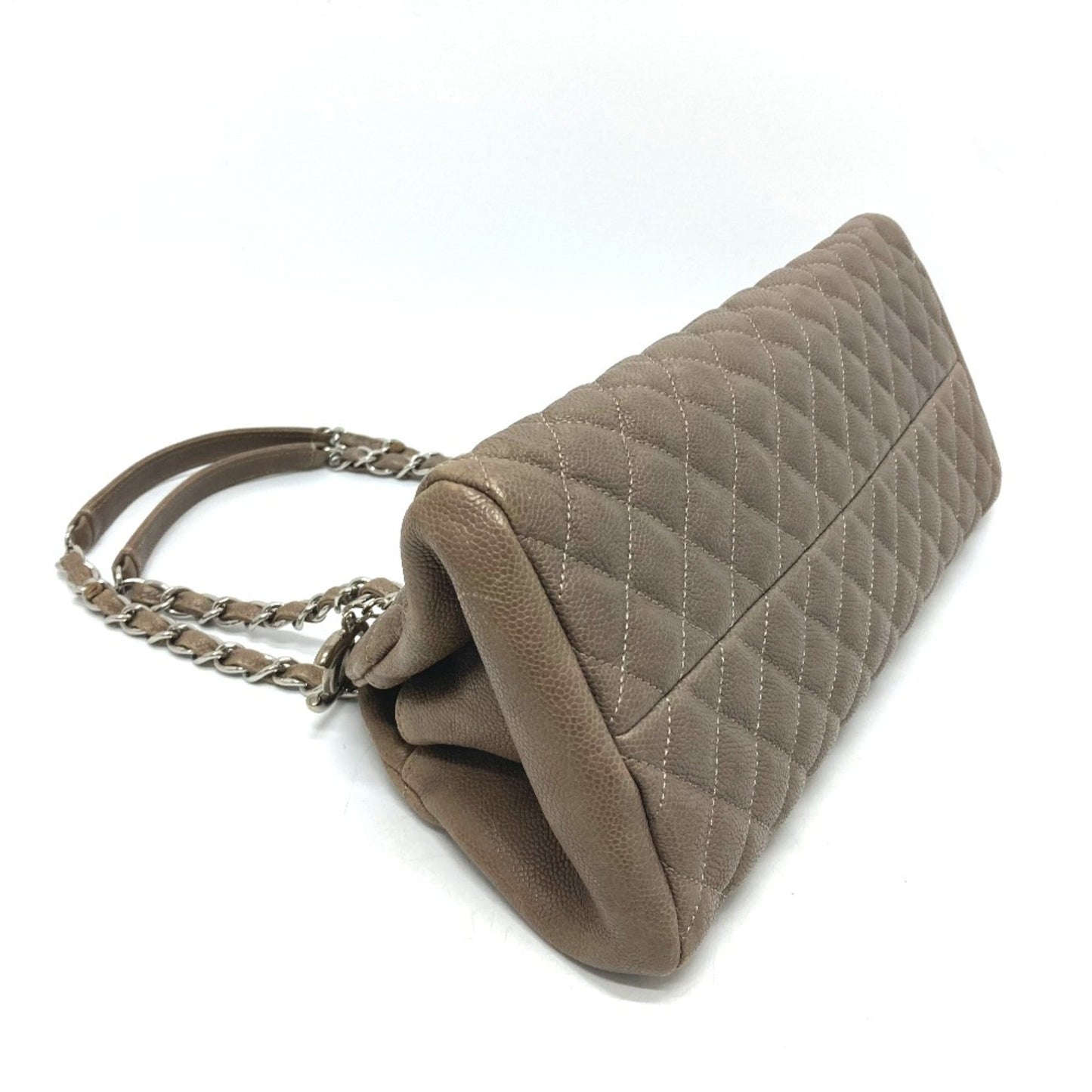 Chanel Brown Leather Shoulder Bag ()