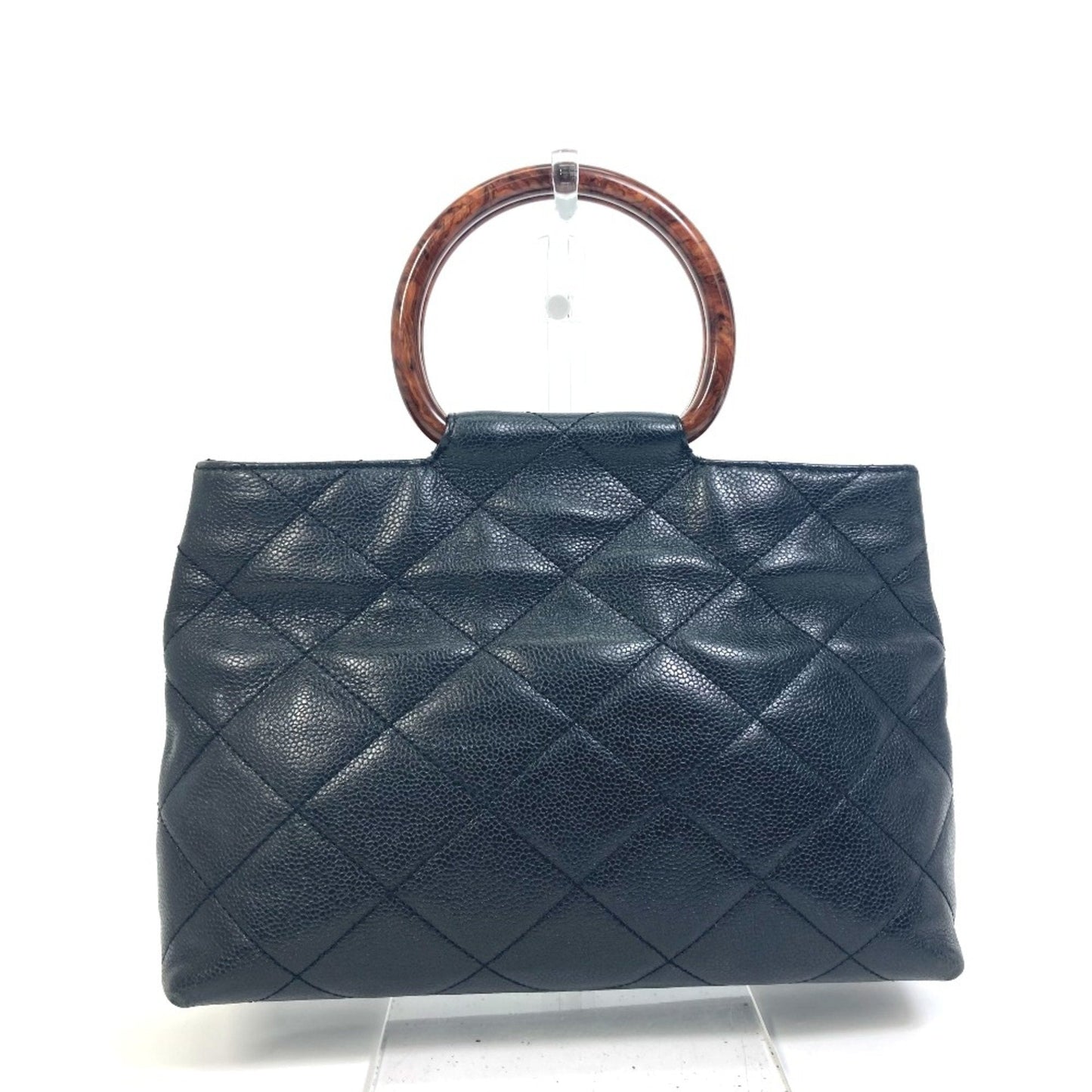 Chanel Black Leather Handbag ()