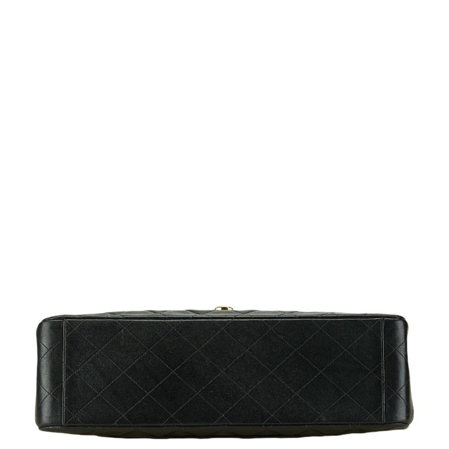 Chanel Black Leather Handbag Shoulder Bag ()