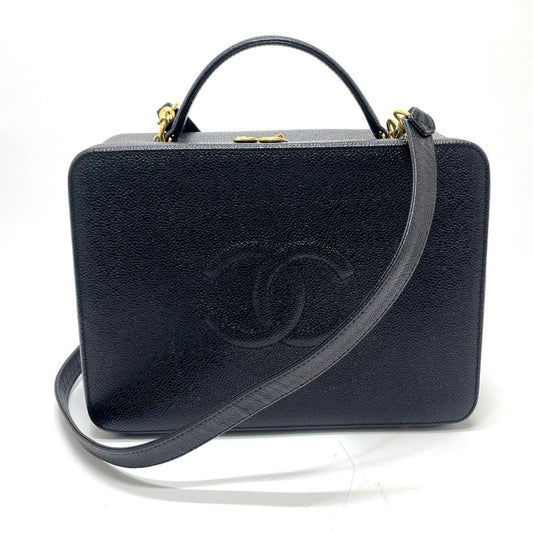 Chanel Black Leather Handbag ()