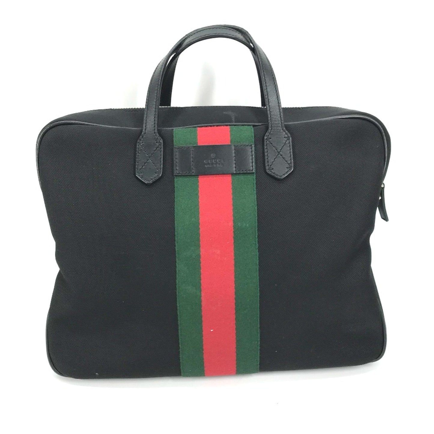 Gucci Black Leather Tote Bag ()