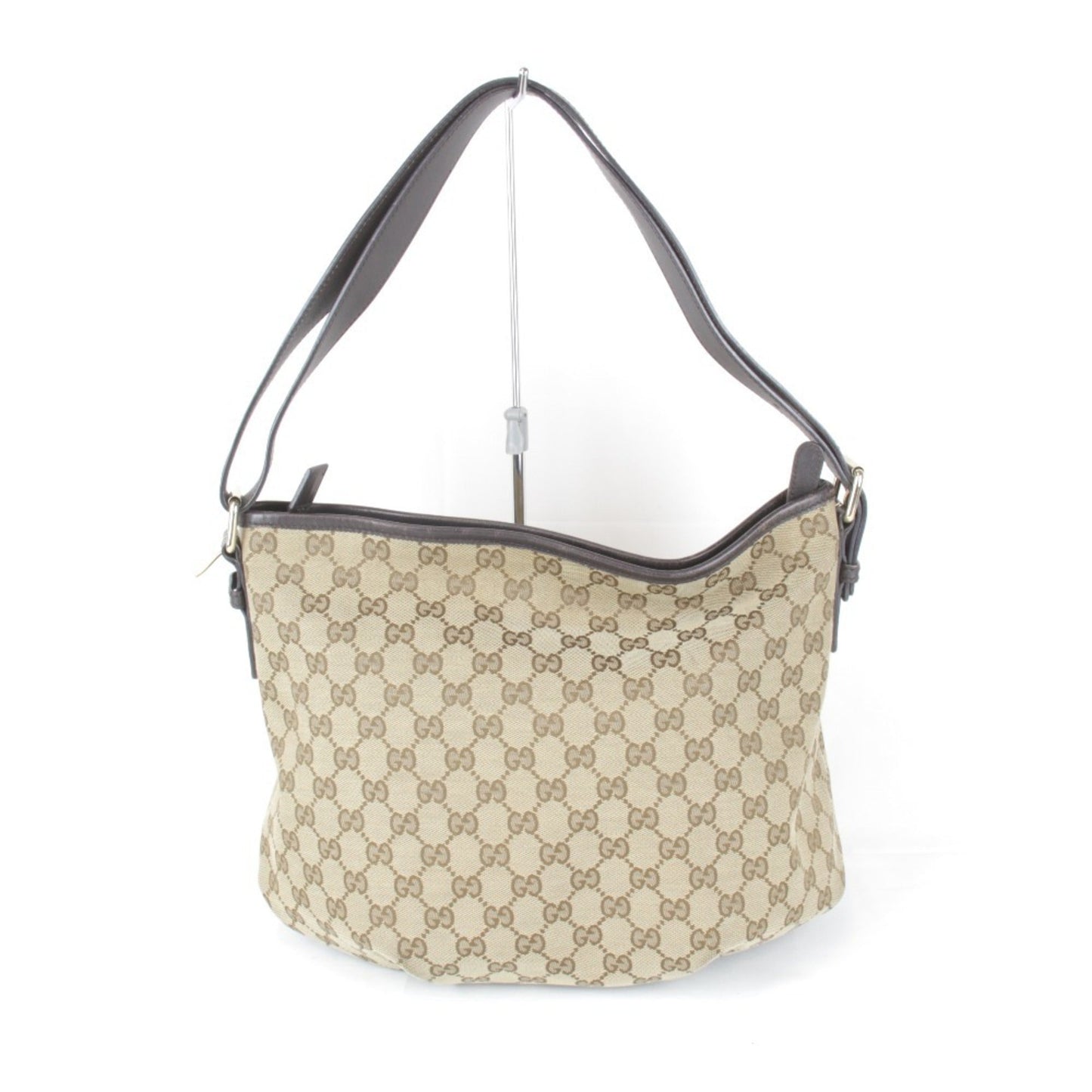 Gucci Brown Gg Canvas Shoulder Bag ()