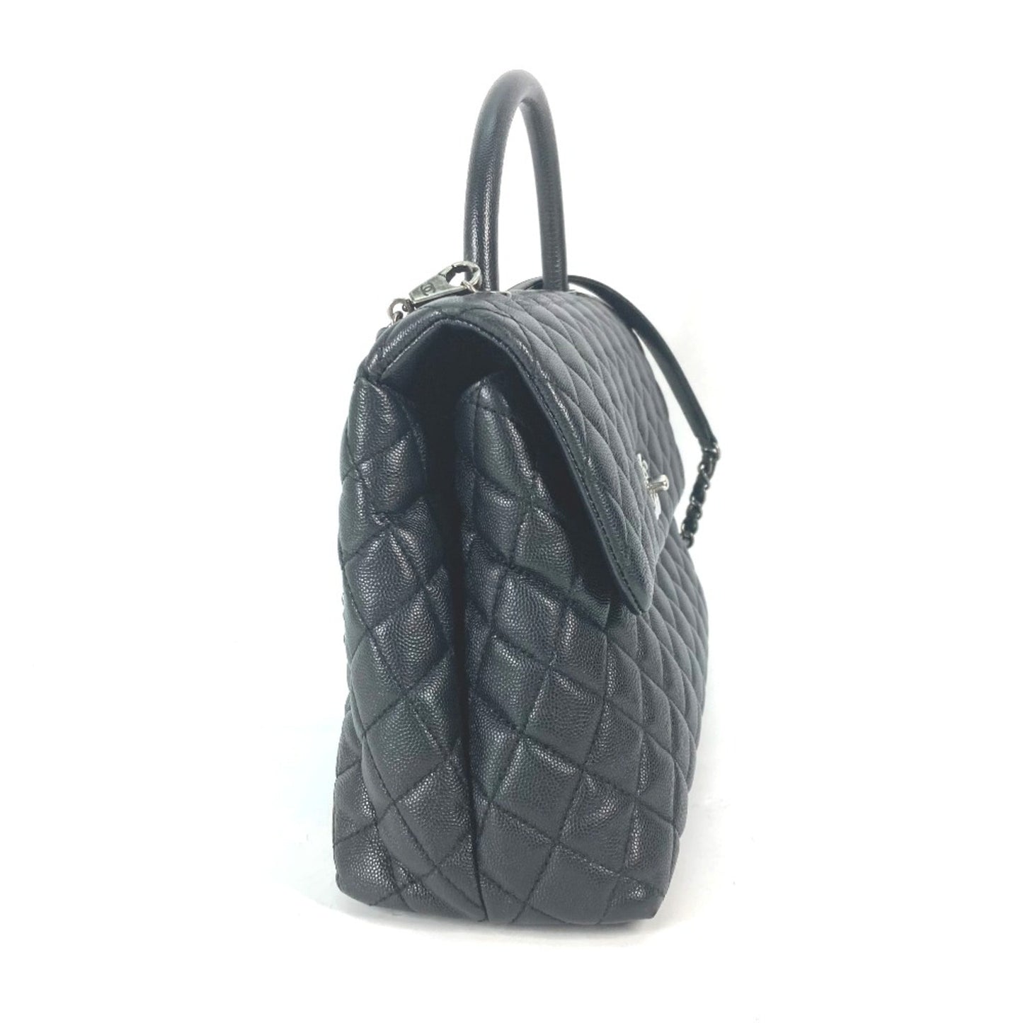 Chanel Black Leather Handbag ()