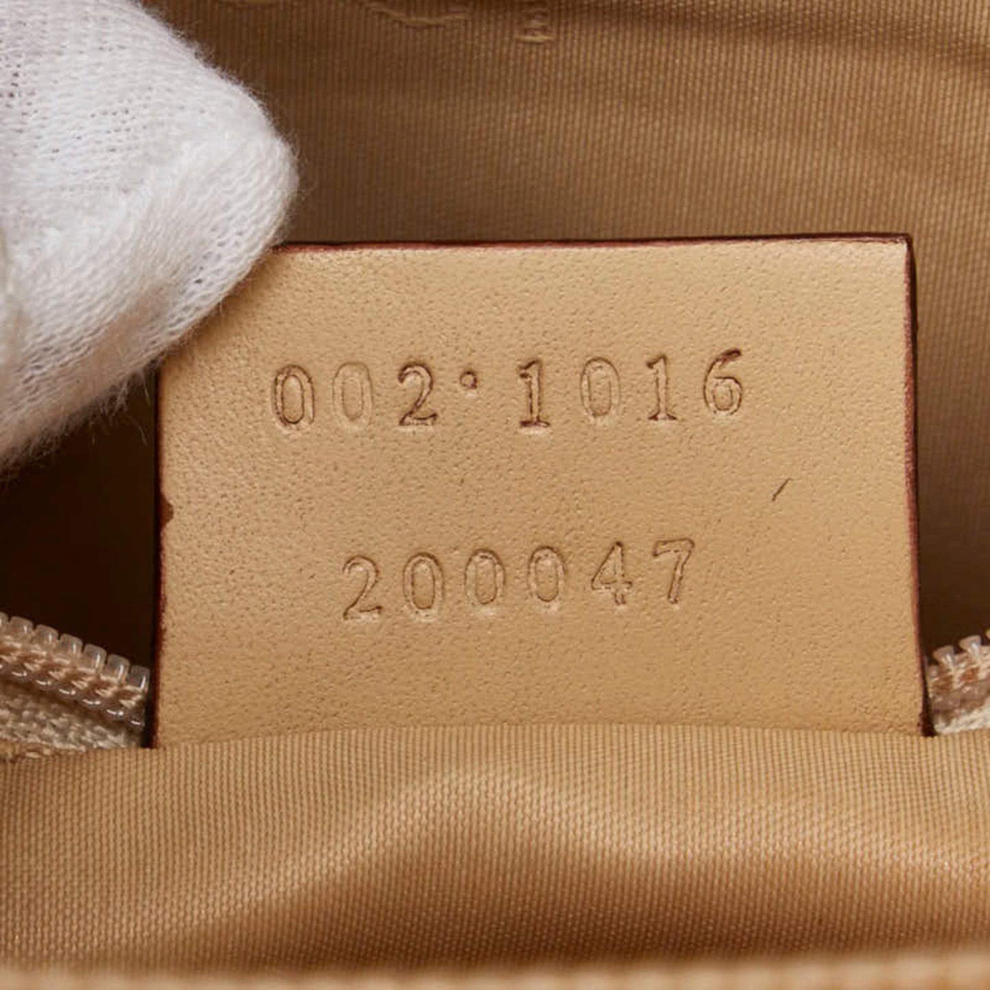 Gucci Beige Leather Handbag Shoulder Bag ()