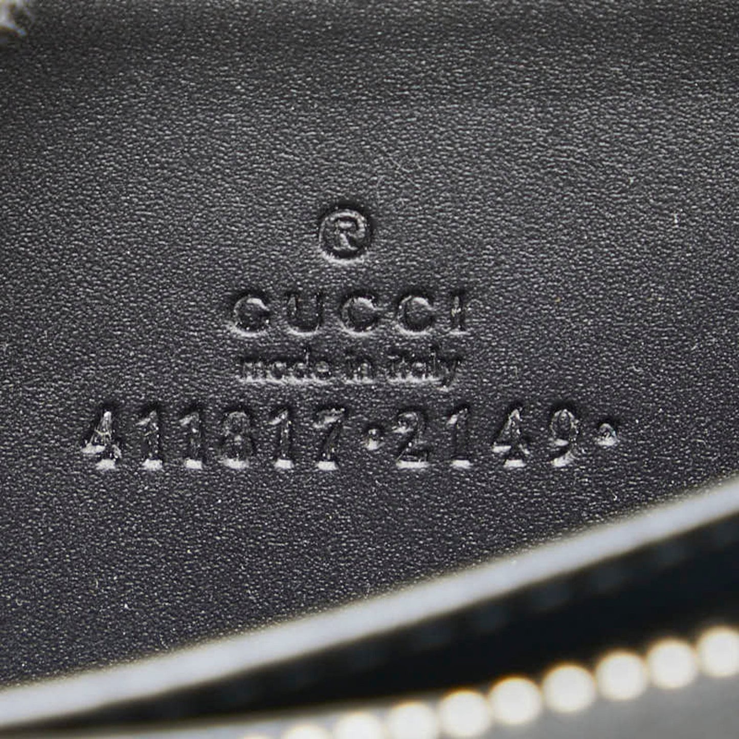 Gucci Beige Black Pvc Leather Coin Purse/Coin Case ()