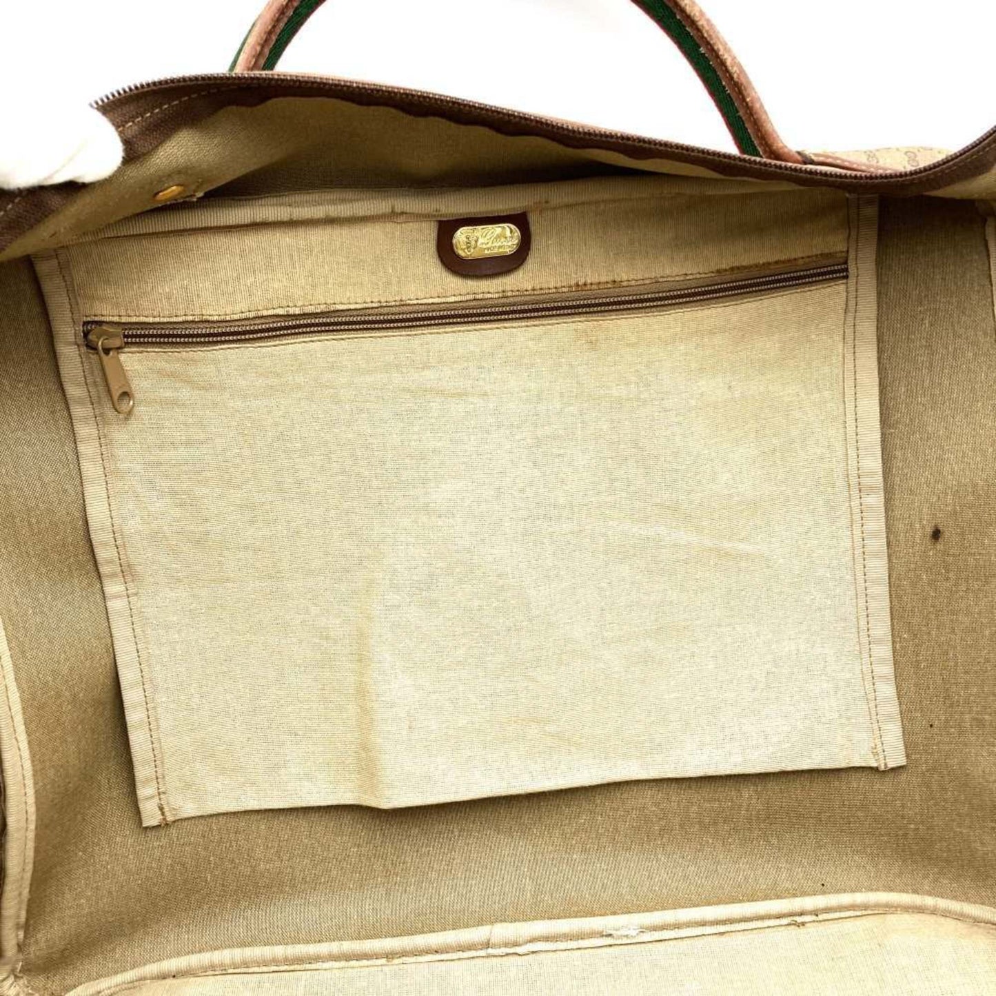 Gucci Brown Gg Supreme Boston Bag ()