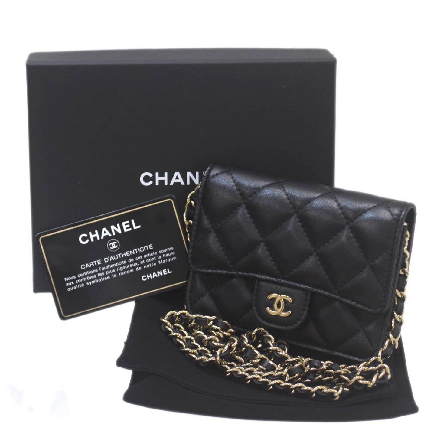 Chanel Black Shoulder Bag ()