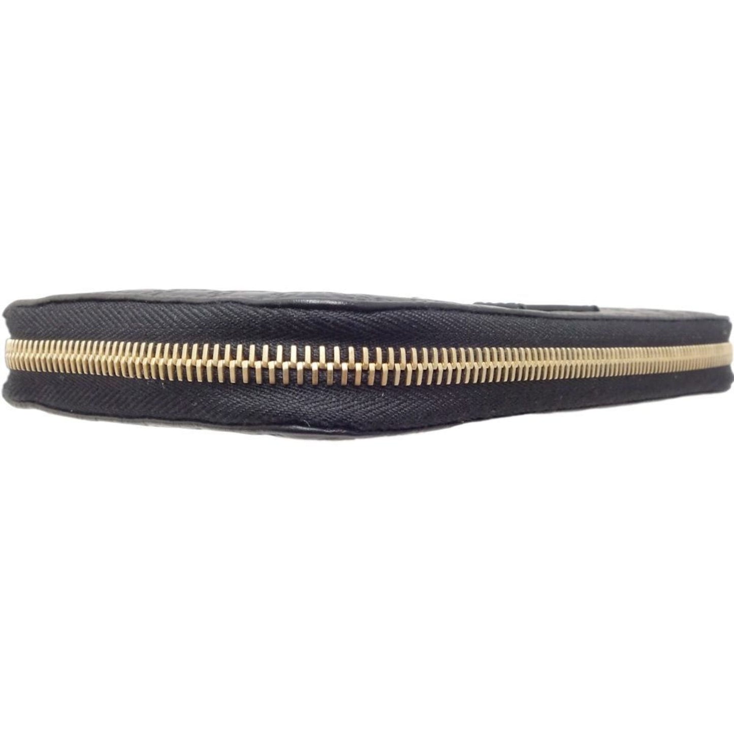 Gucci Black Leather Long Wallet (Bi-Fold) ()