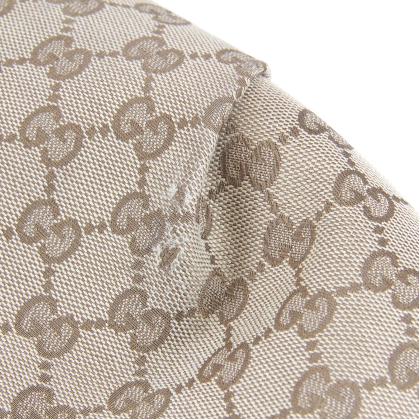 Gucci Brown Gg Canvas Shoulder Bag ()