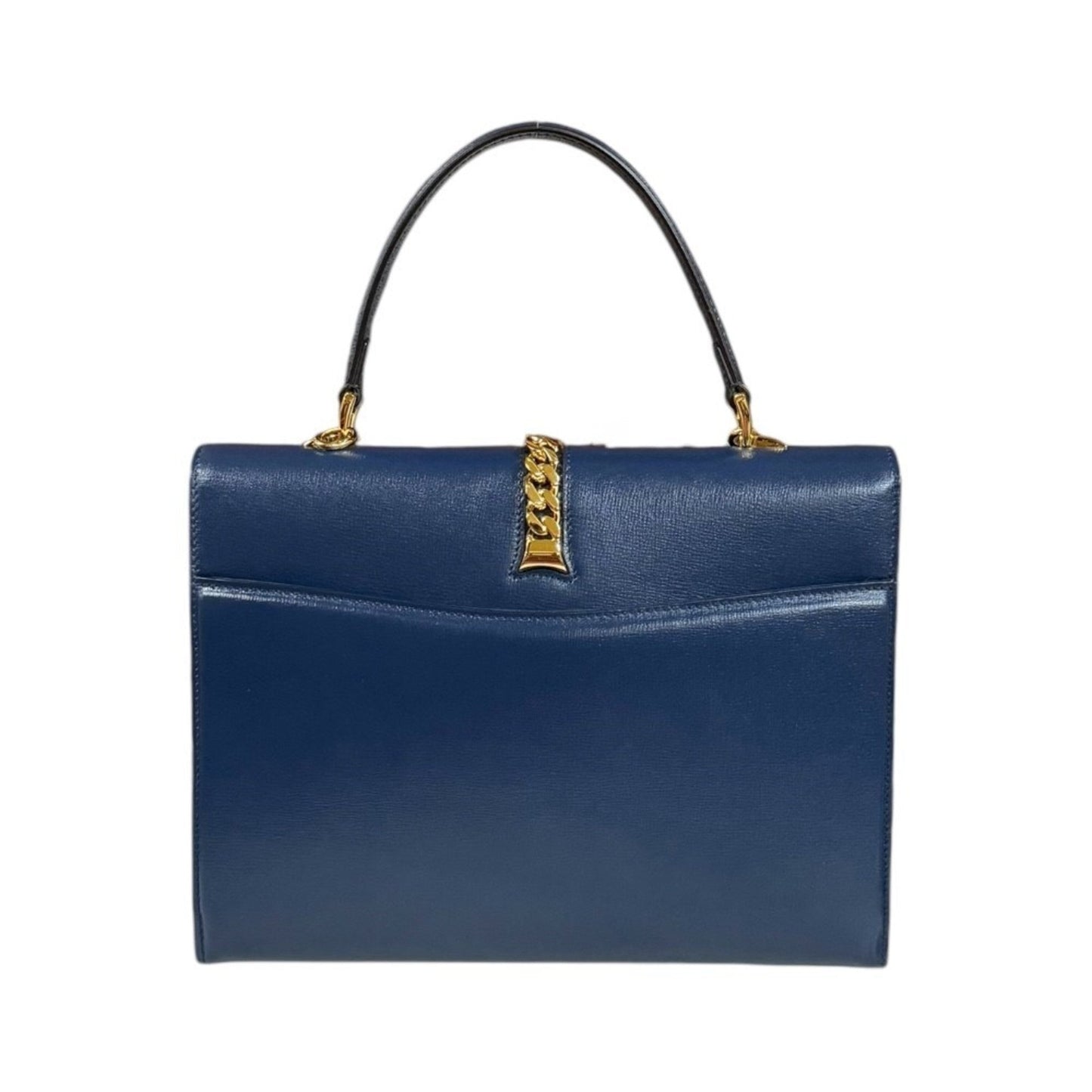 Gucci Navy Leather Shoulder Bag ()