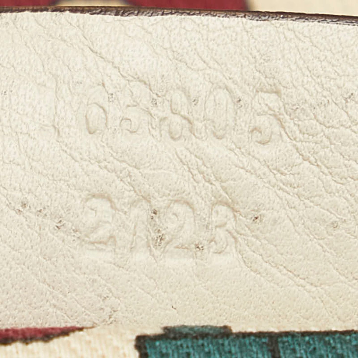 Gucci Guccissima Ivory White Canvas Leather Shoulder Bag Tote Bag ()