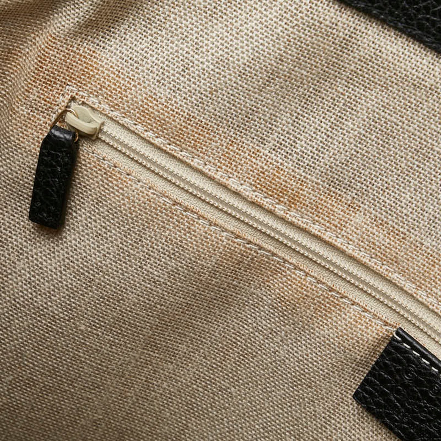 Gucci Black Leather Handbag Tote Bag ()