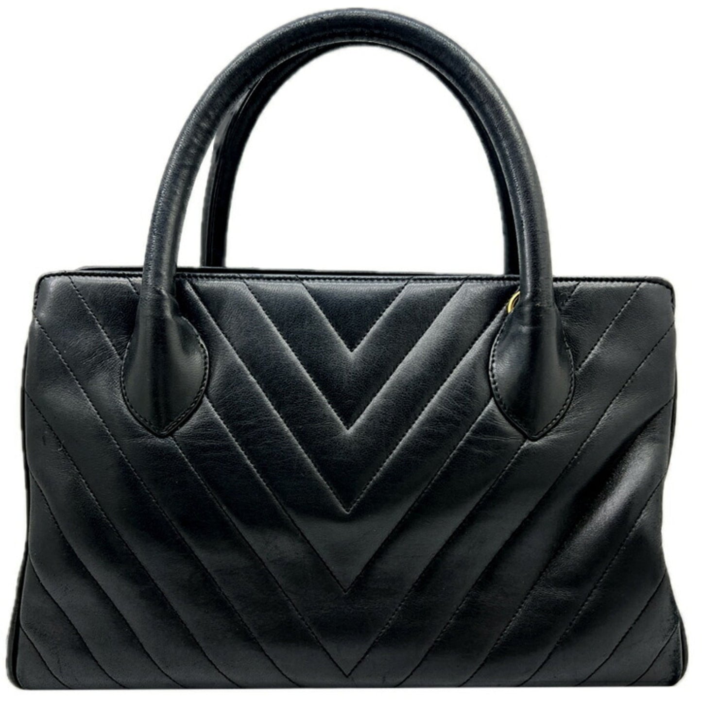 Chanel Black Leather Handbag ()