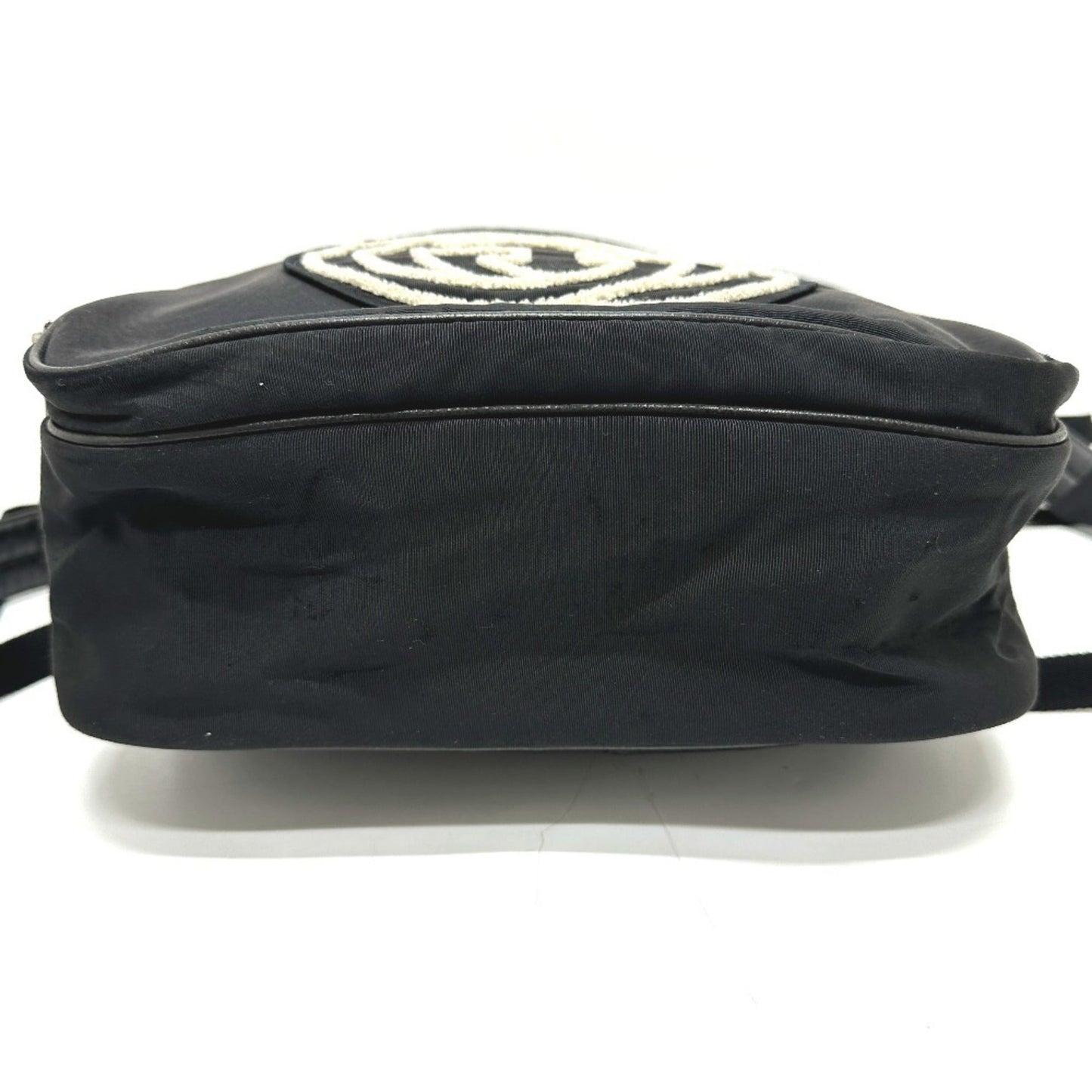 Gucci Black Canvas Backpack ()