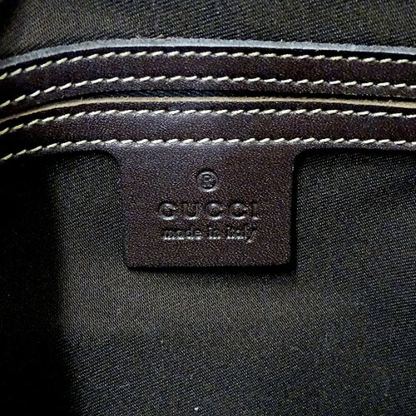 Gucci Beige Brown Gg Supreme Shoulder Bag ()