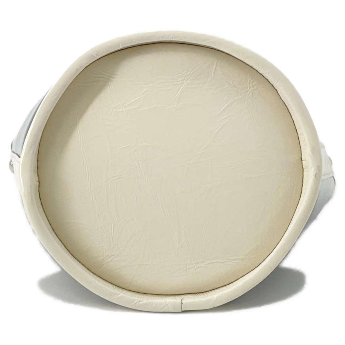 Chanel Camellia Black White Vinyl Leather Pouch Shoulder Bag ()