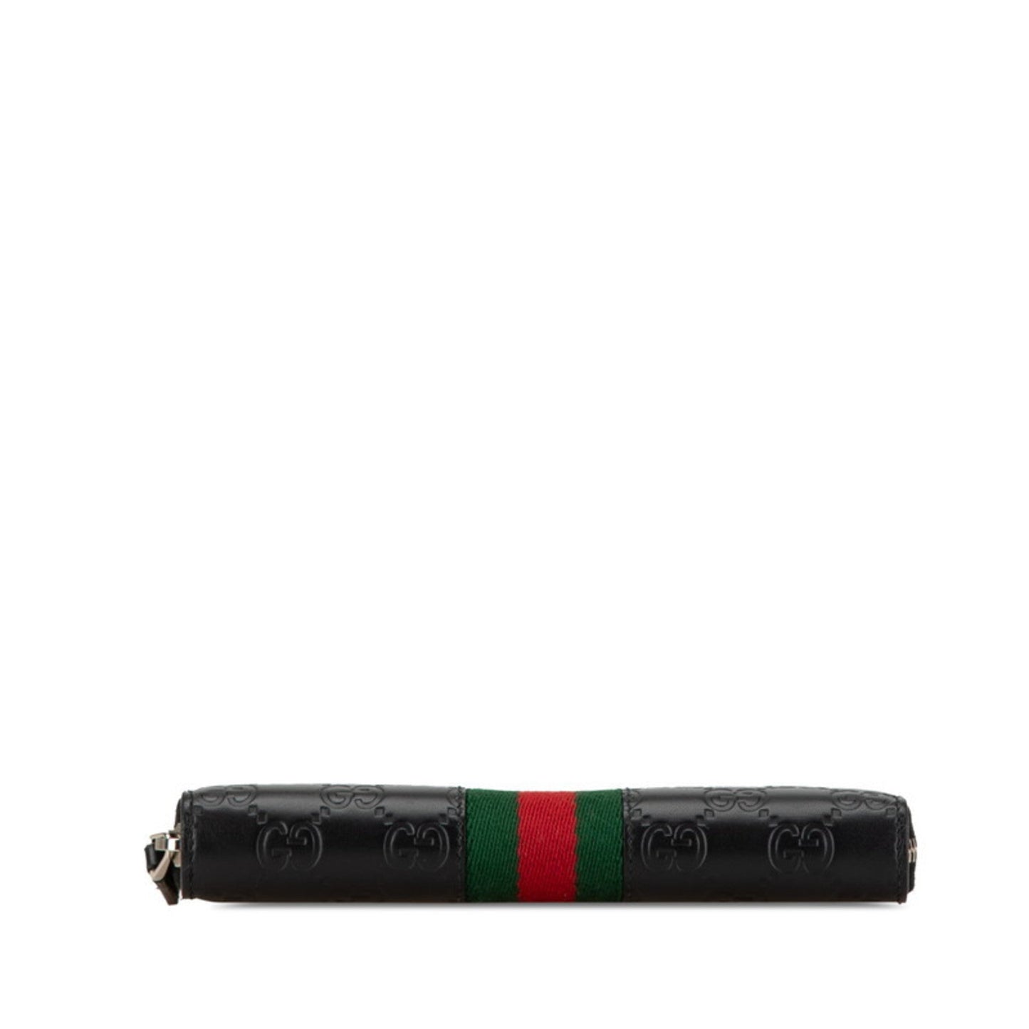 Gucci Black Leather Long Wallet (Bi-Fold) ()