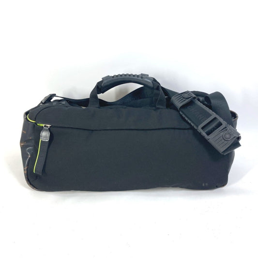 Chanel Black Cloth Boston Bag ()