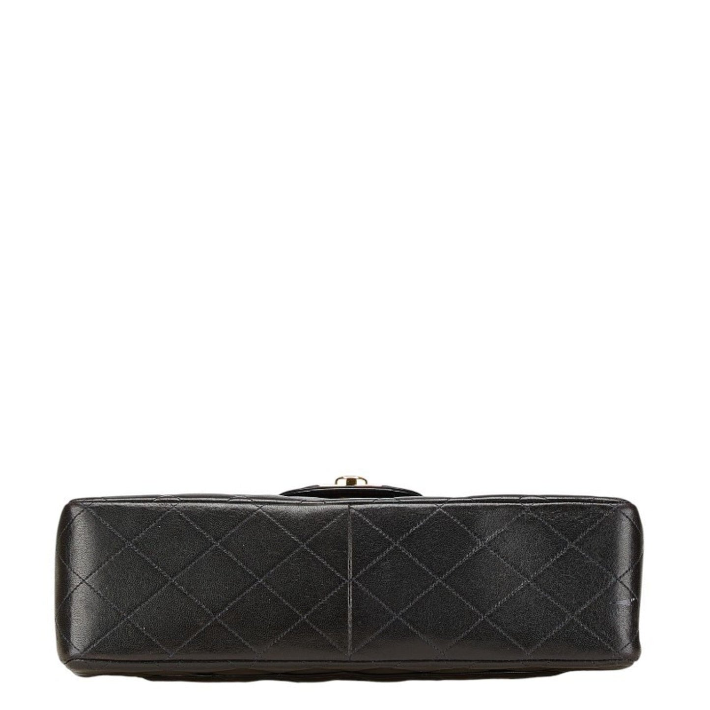 Chanel Black Leather Handbag Shoulder Bag ()