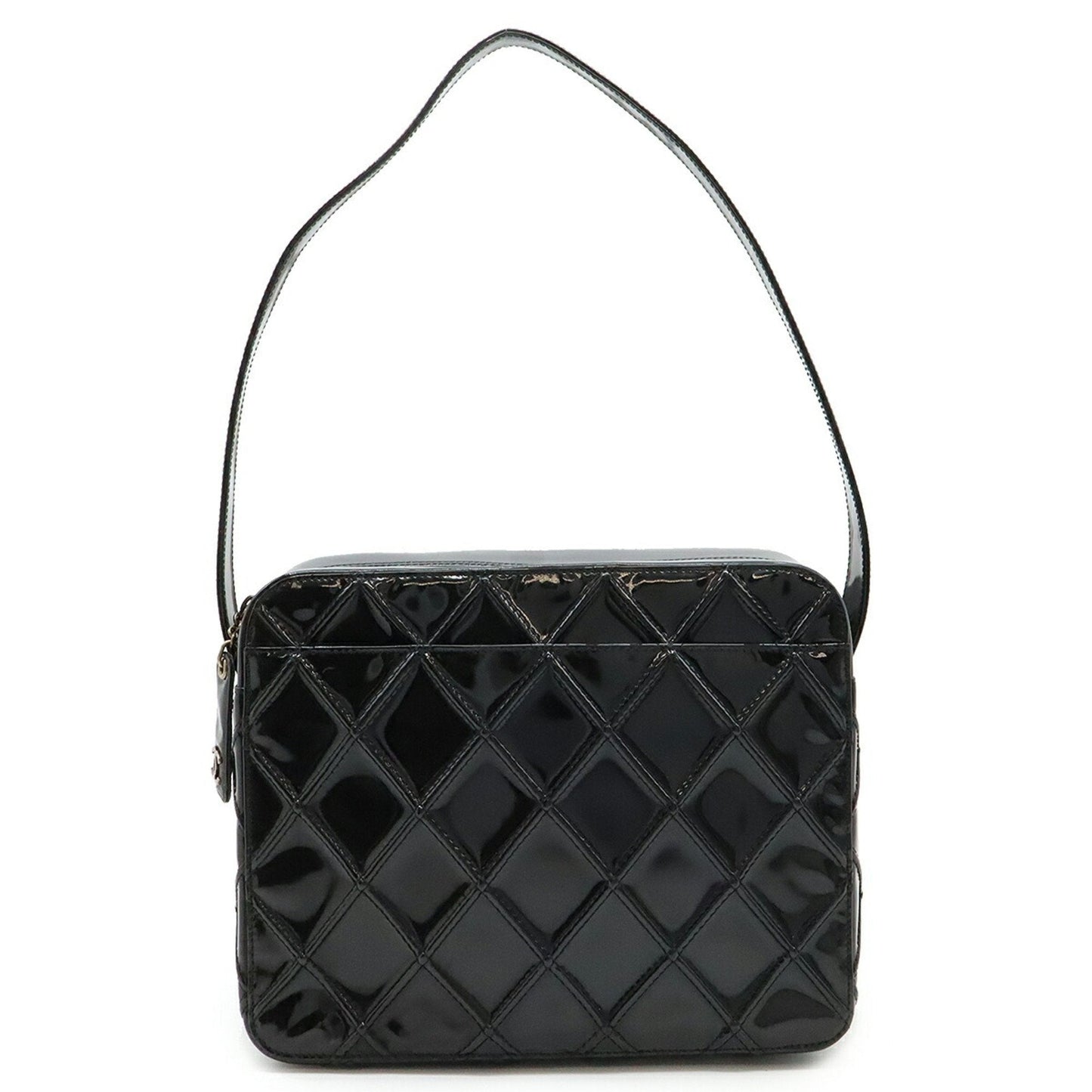 Chanel Black Leather Shoulder Bag ()