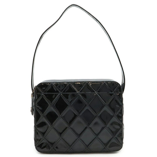 Chanel Black Leather Shoulder Bag ()