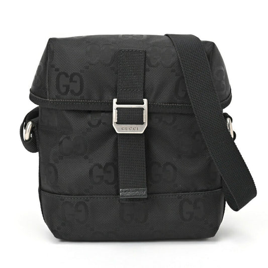 Gucci Black Canvas Shoulder Bag ()
