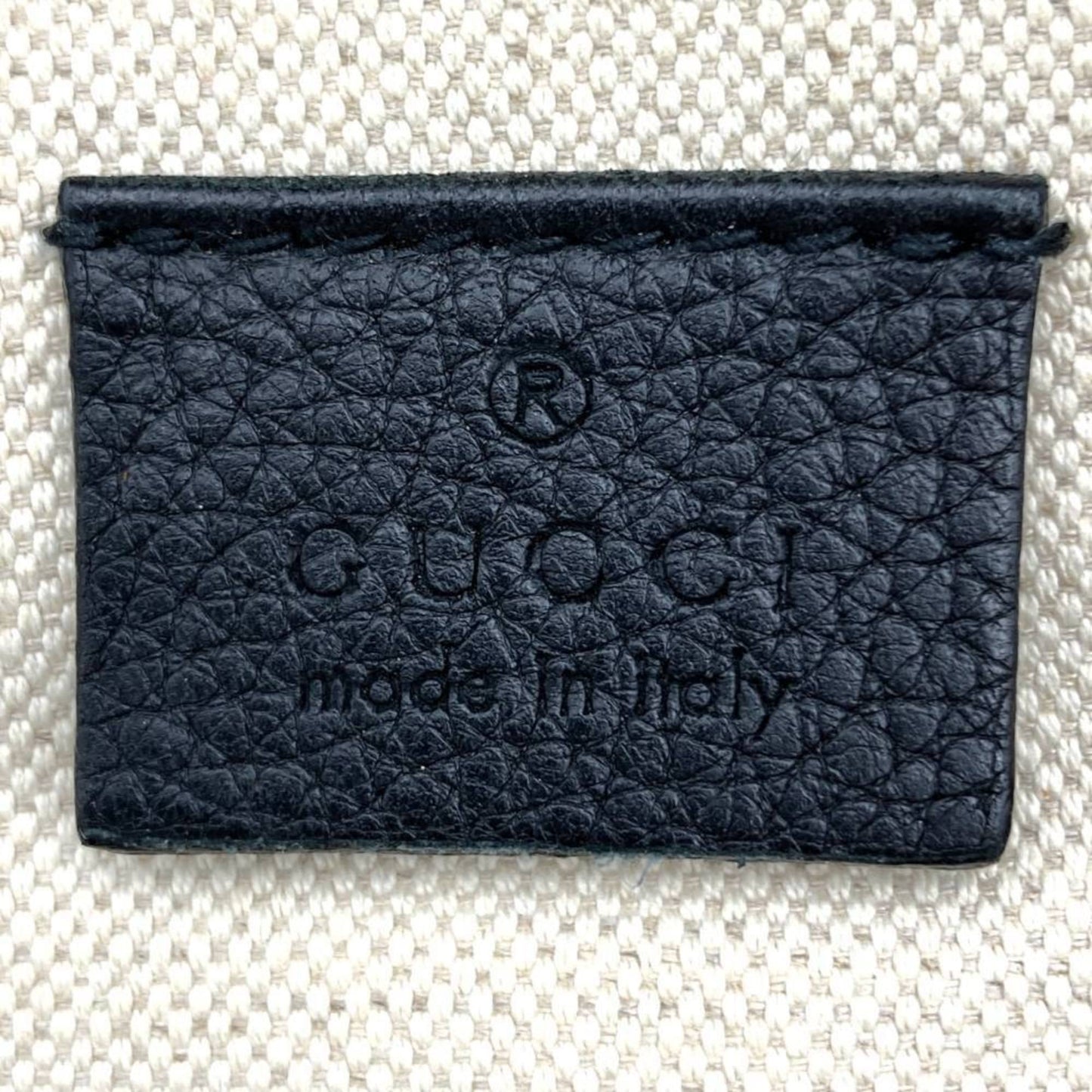 Gucci Black Leather Fanny Pack ()