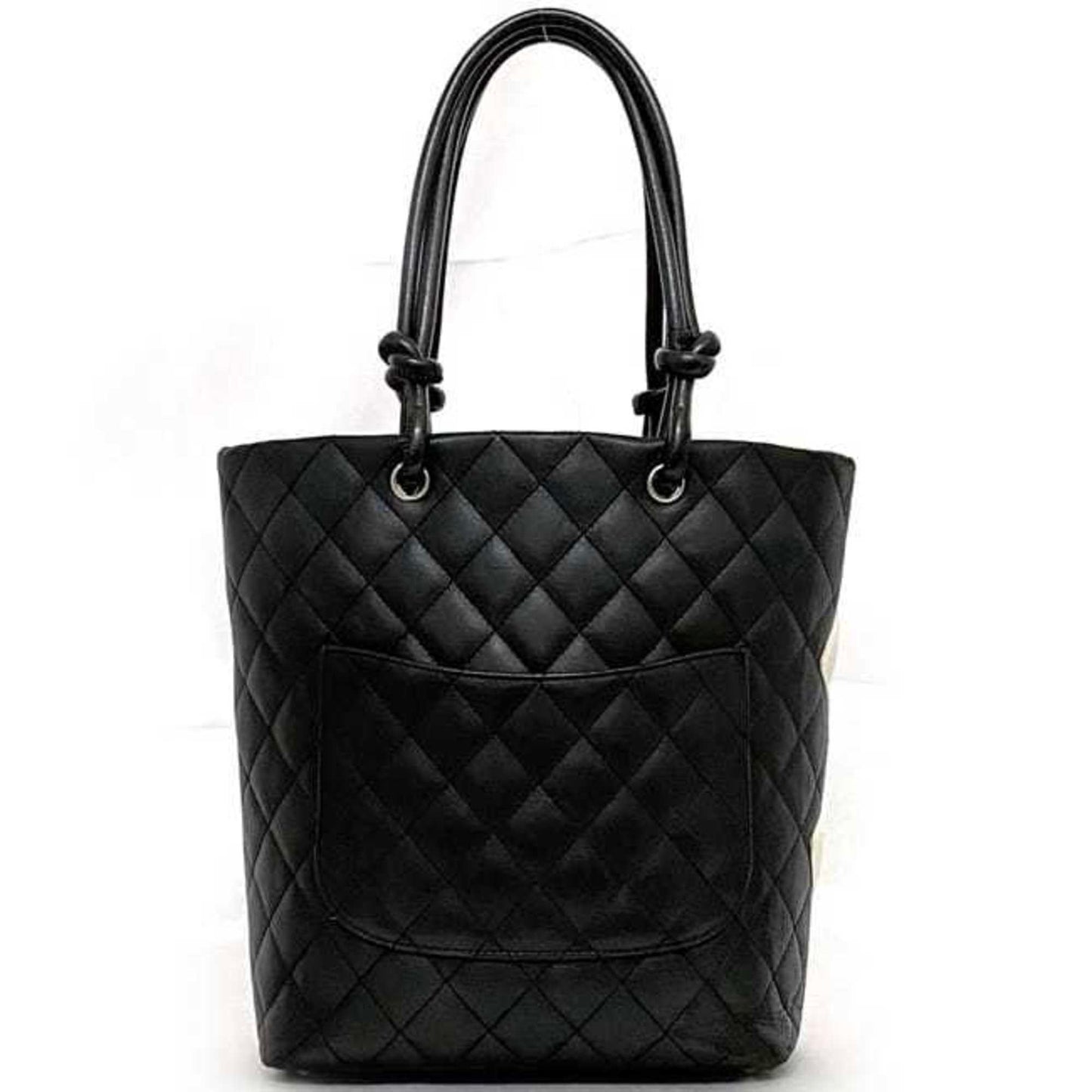 Chanel Black White Cambon Ligne Tote Bag ()