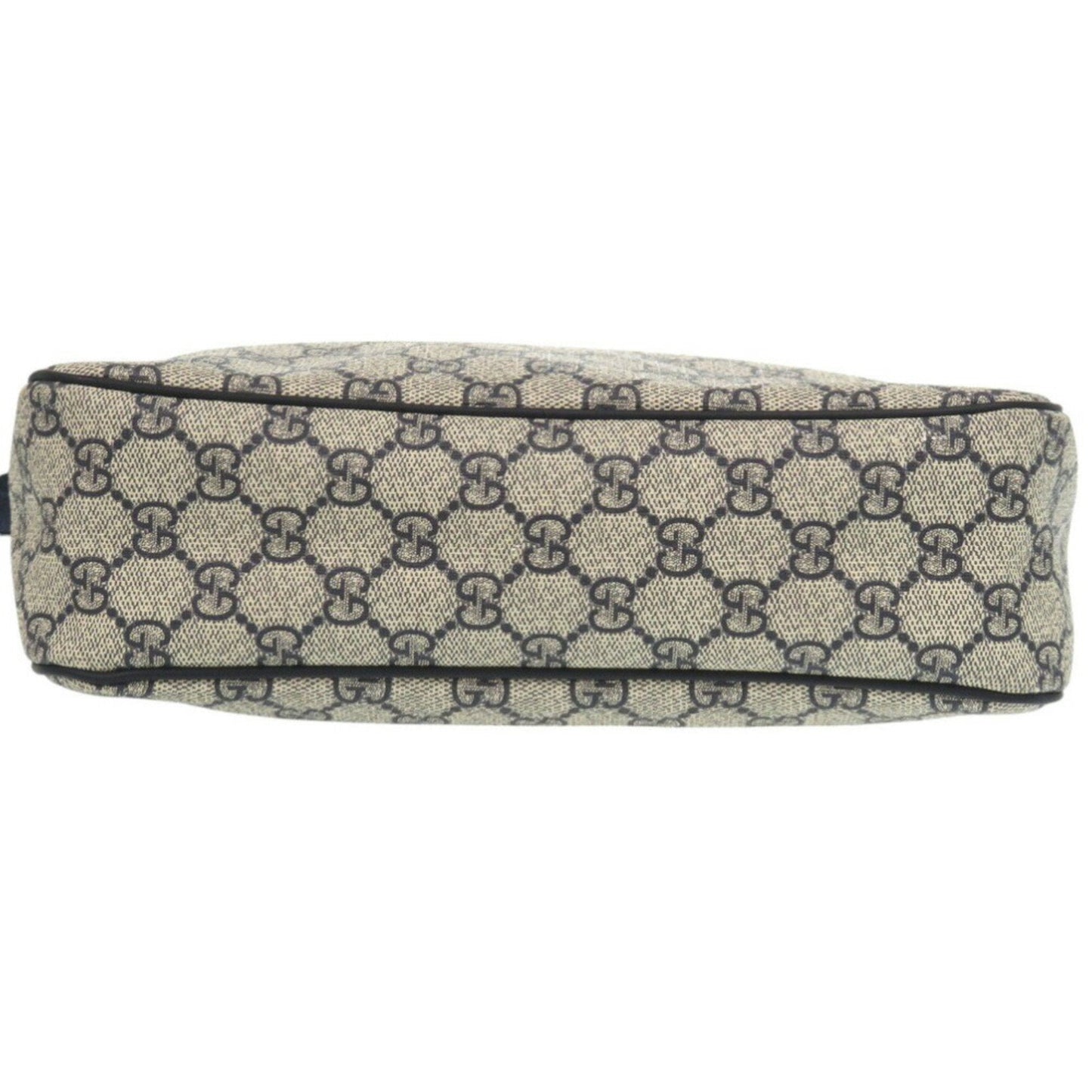 Gucci Beige Navy Gg Supreme Shoulder Bag ()