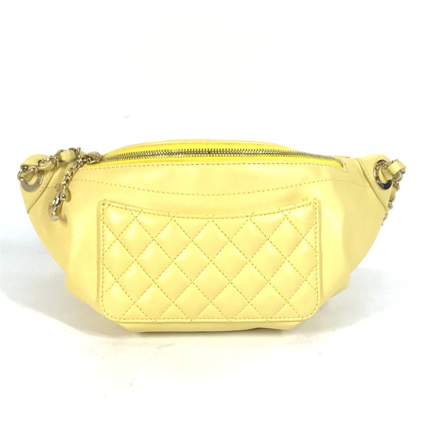 Chanel Yellow Leather Other ()