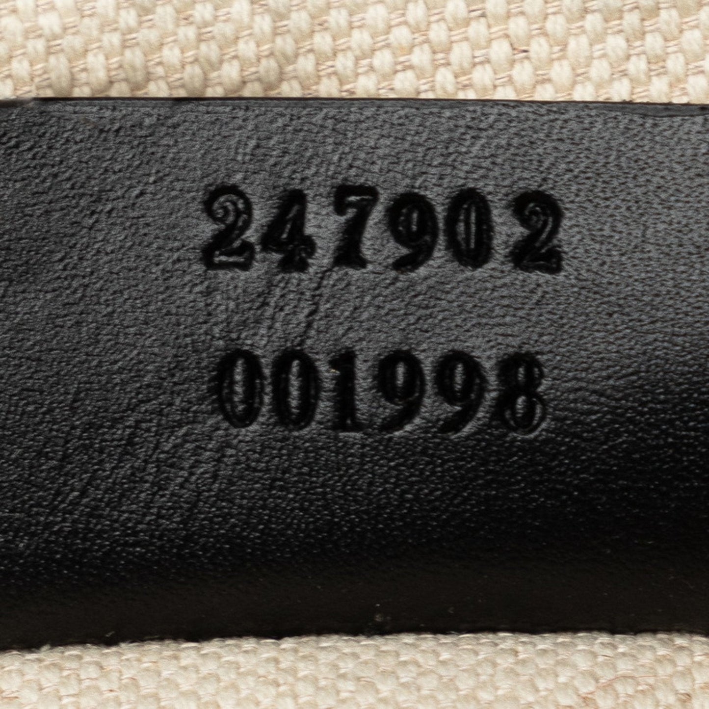 Gucci Diamante Beige Black Canvas Handbag Shoulder Bag ()