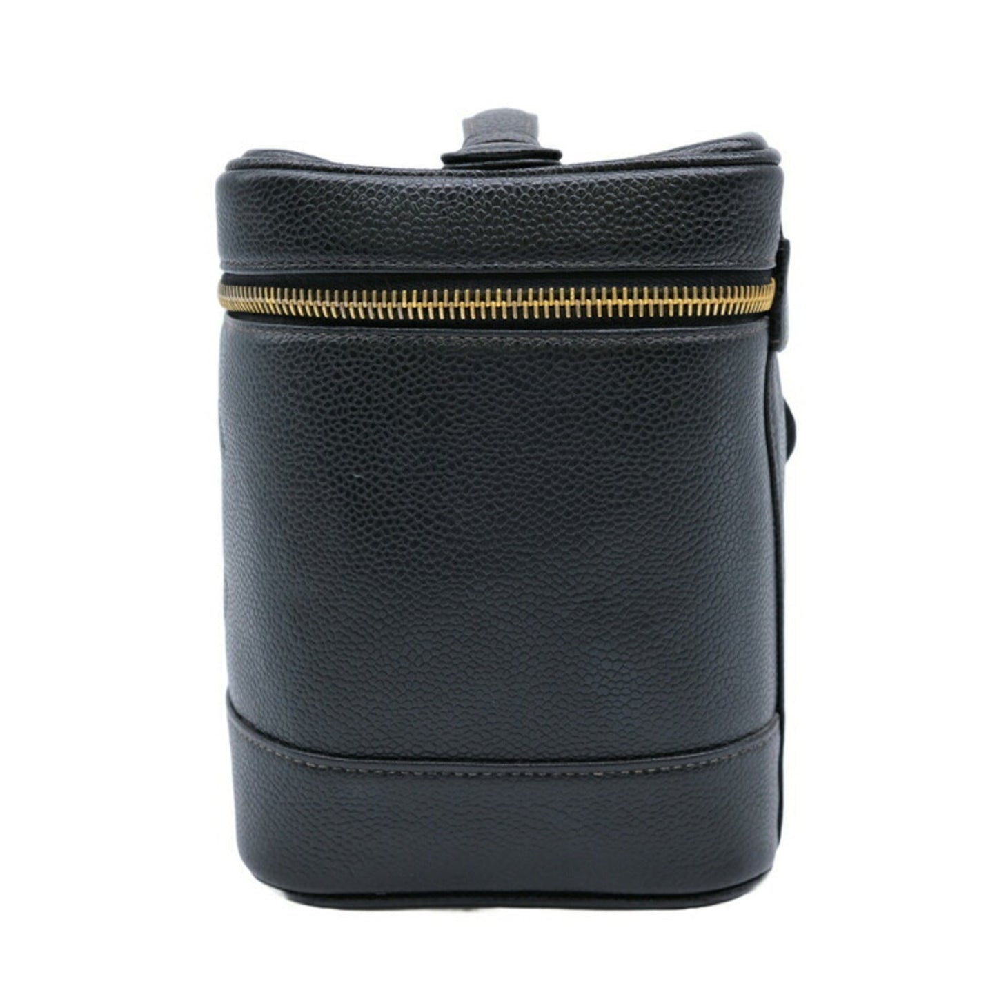 Chanel Caviar Skin Black Caviar Leather Vanity Bag ()