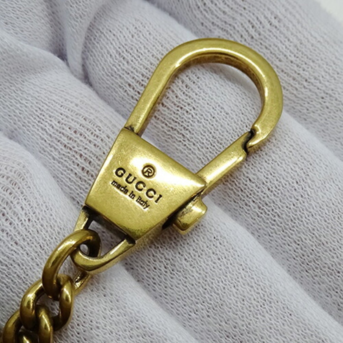 Gucci Gg Marmont White Leather Shoulder Bag ()