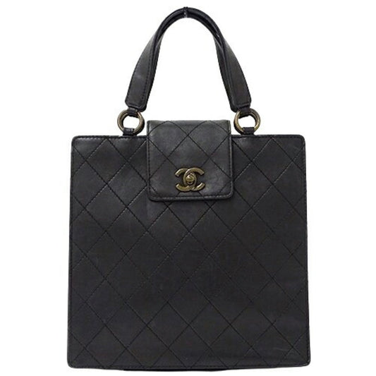Chanel Black Leather Handbag ()