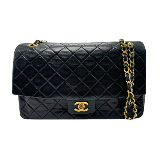 Chanel Black Leather Shoulder Bag ()