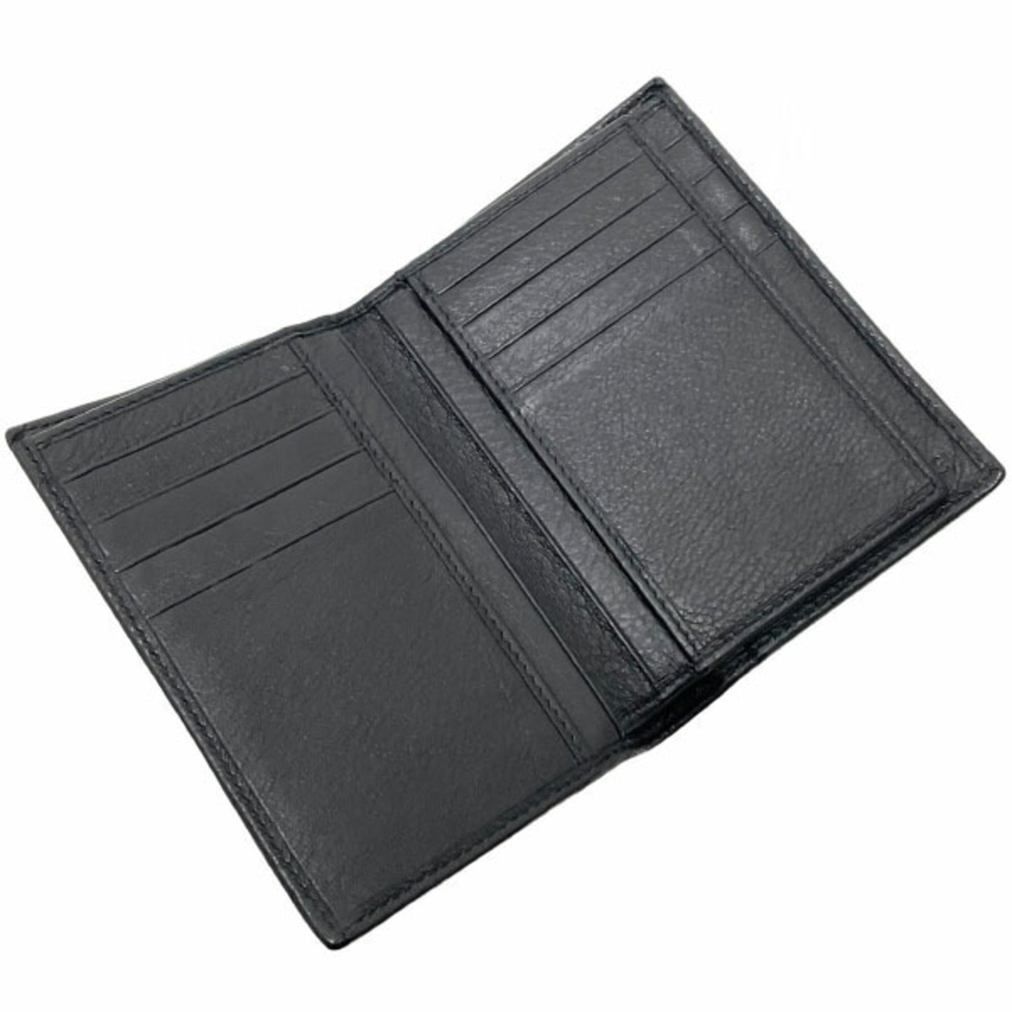 Gucci Black Leather Wallet (Bi-Fold) ()