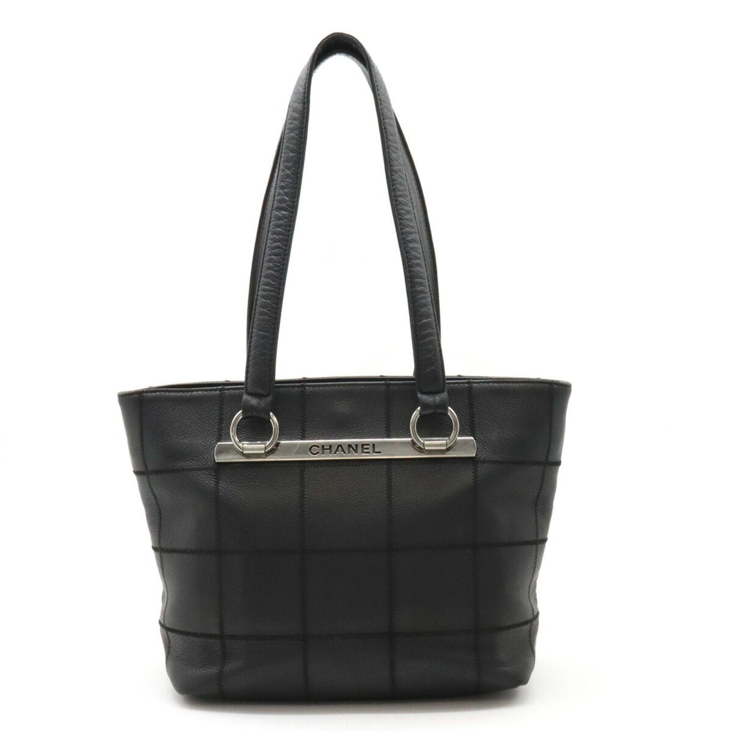 Chanel Black Leather Tote Bag ()