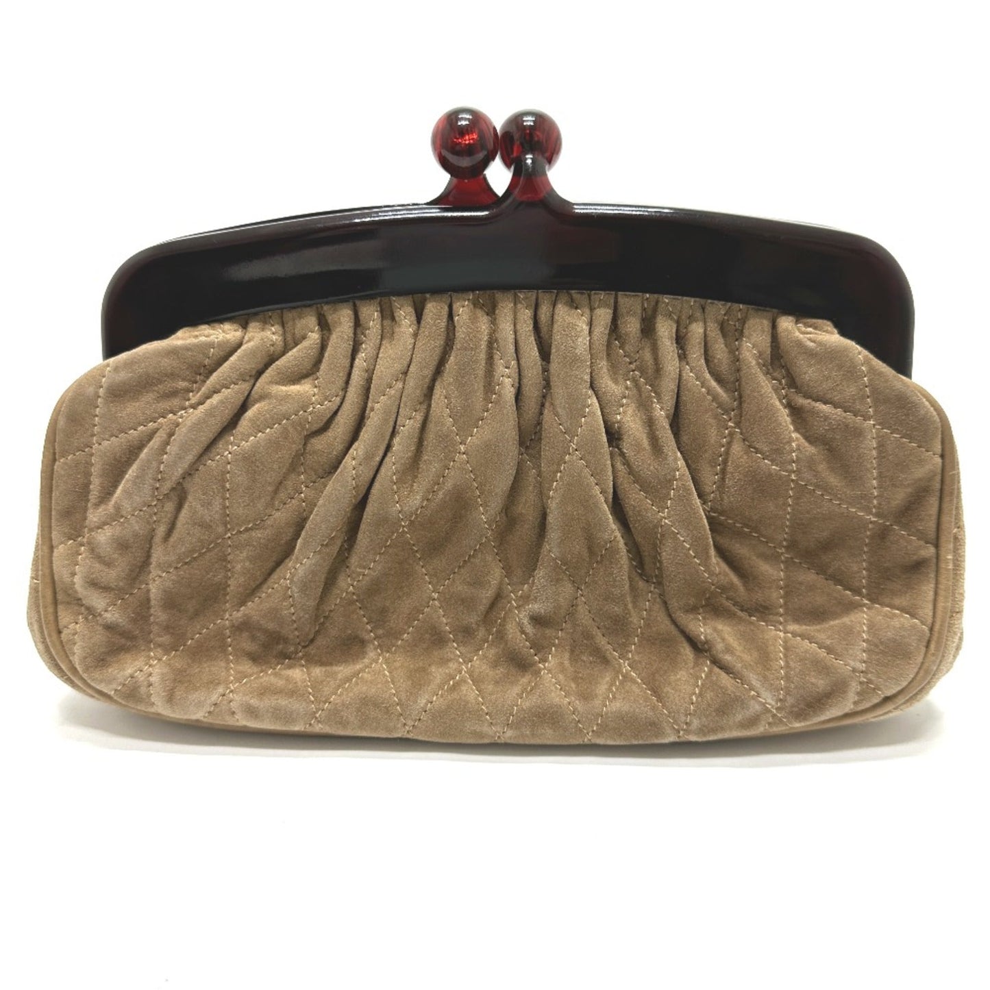 Chanel Brown Leather Pouch ()