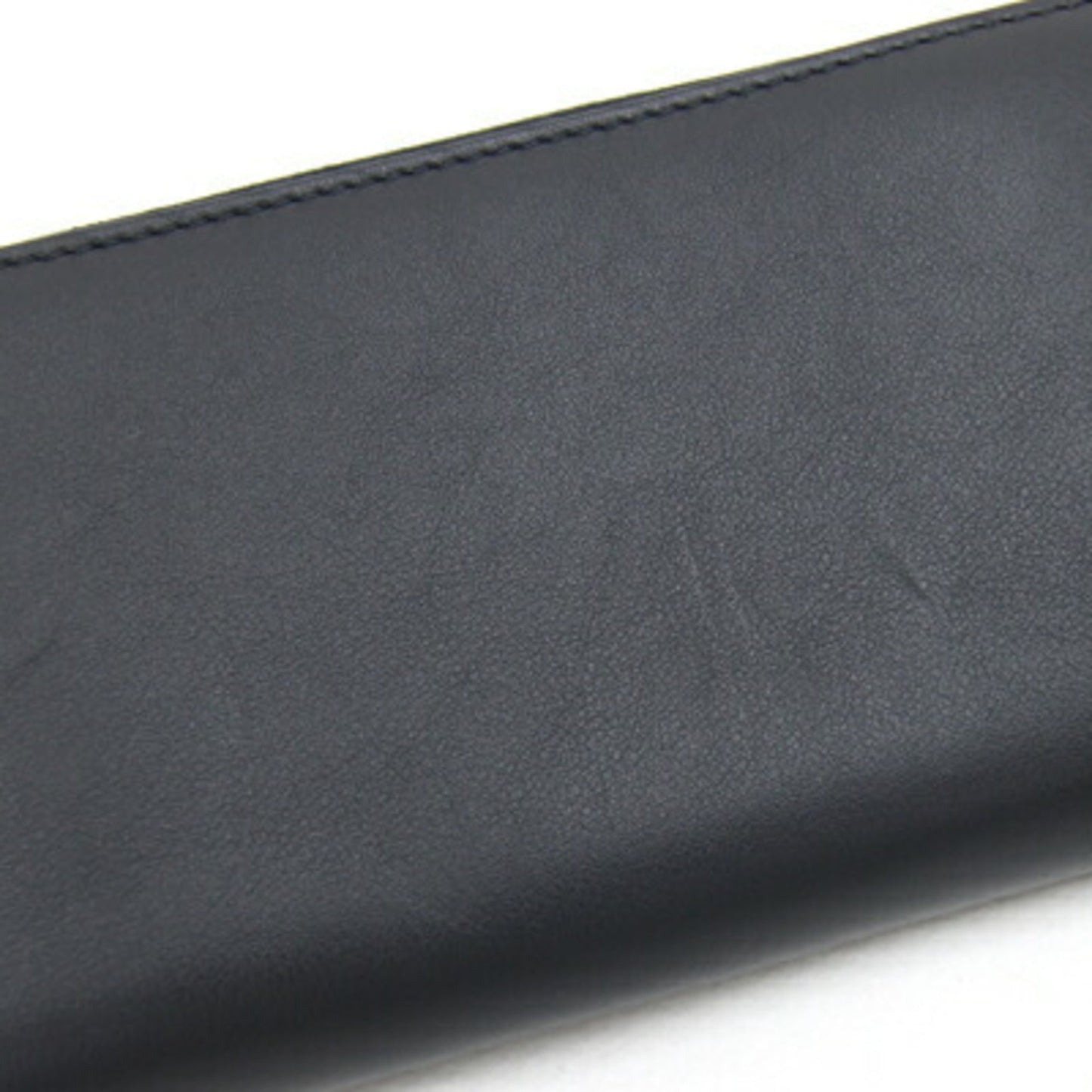 Gucci Black Ivory Leather Long Wallet (Bi-Fold) ()
