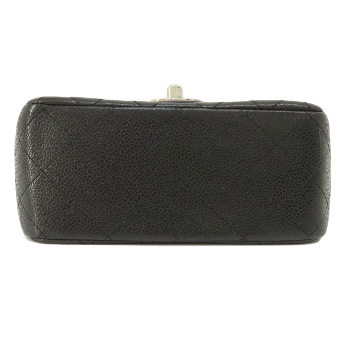 Chanel Black Caviar Leather Shoulder Bag ()