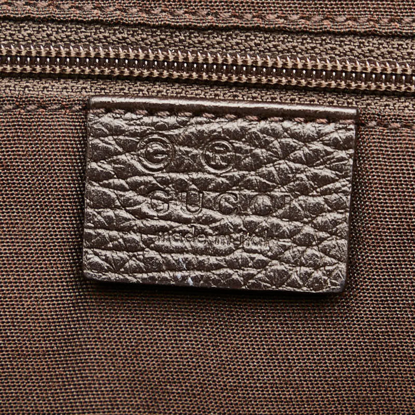 Gucci Gg Crystal Beige Leather Shoulder Bag ()