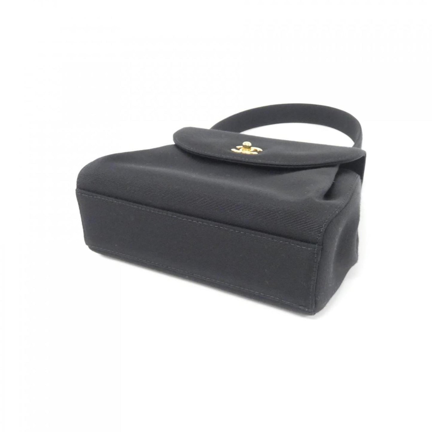 Chanel Black Canvas Handbag ()