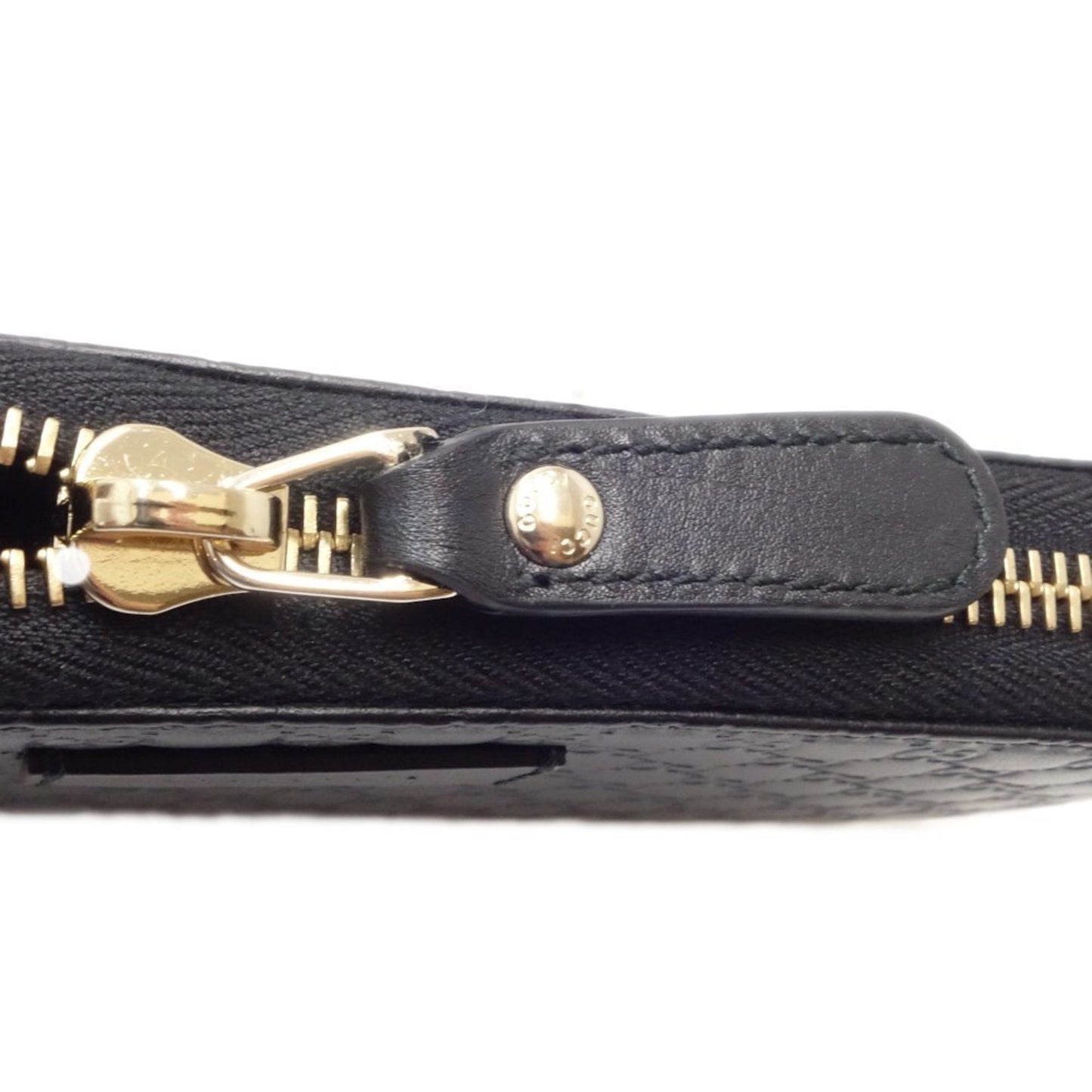 Gucci Black Leather Long Wallet (Bi-Fold) ()