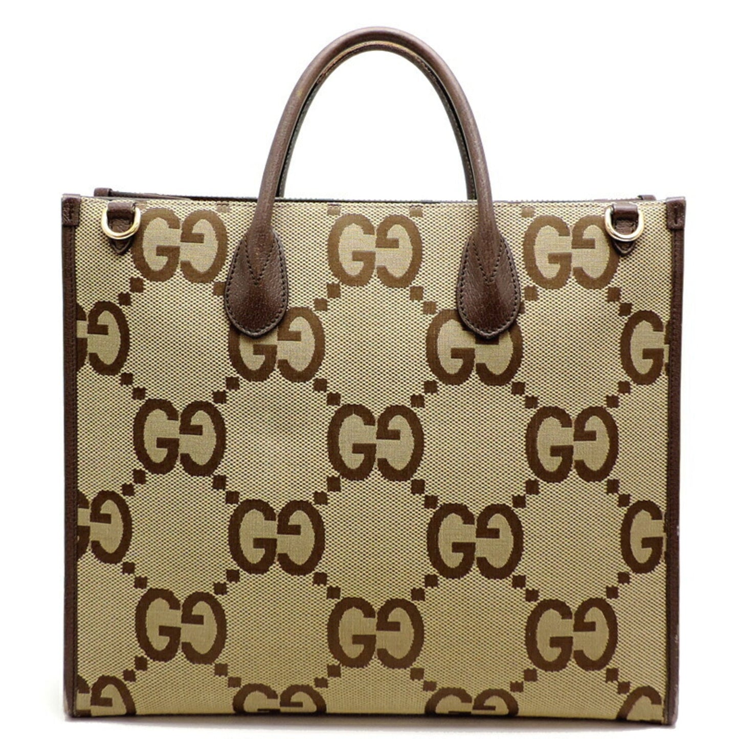 Gucci Beige Leather Tote Bag ()