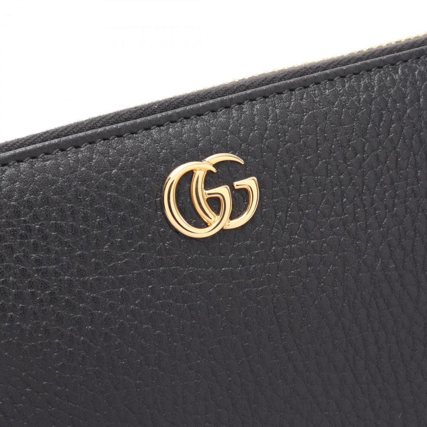 Gucci Black Leather Long Wallet (Bi-Fold) ()