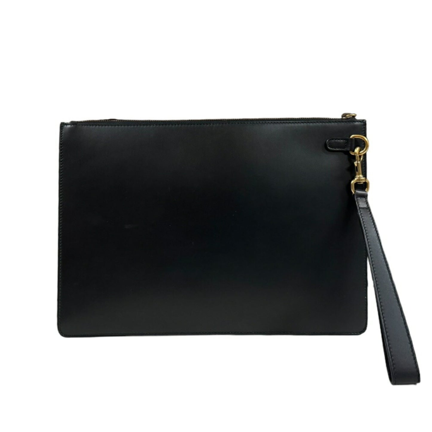 Gucci Black Leather Clutch Bag ()