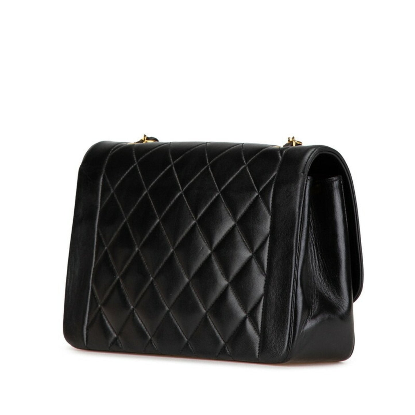 Chanel Black Leather Shoulder Bag ()