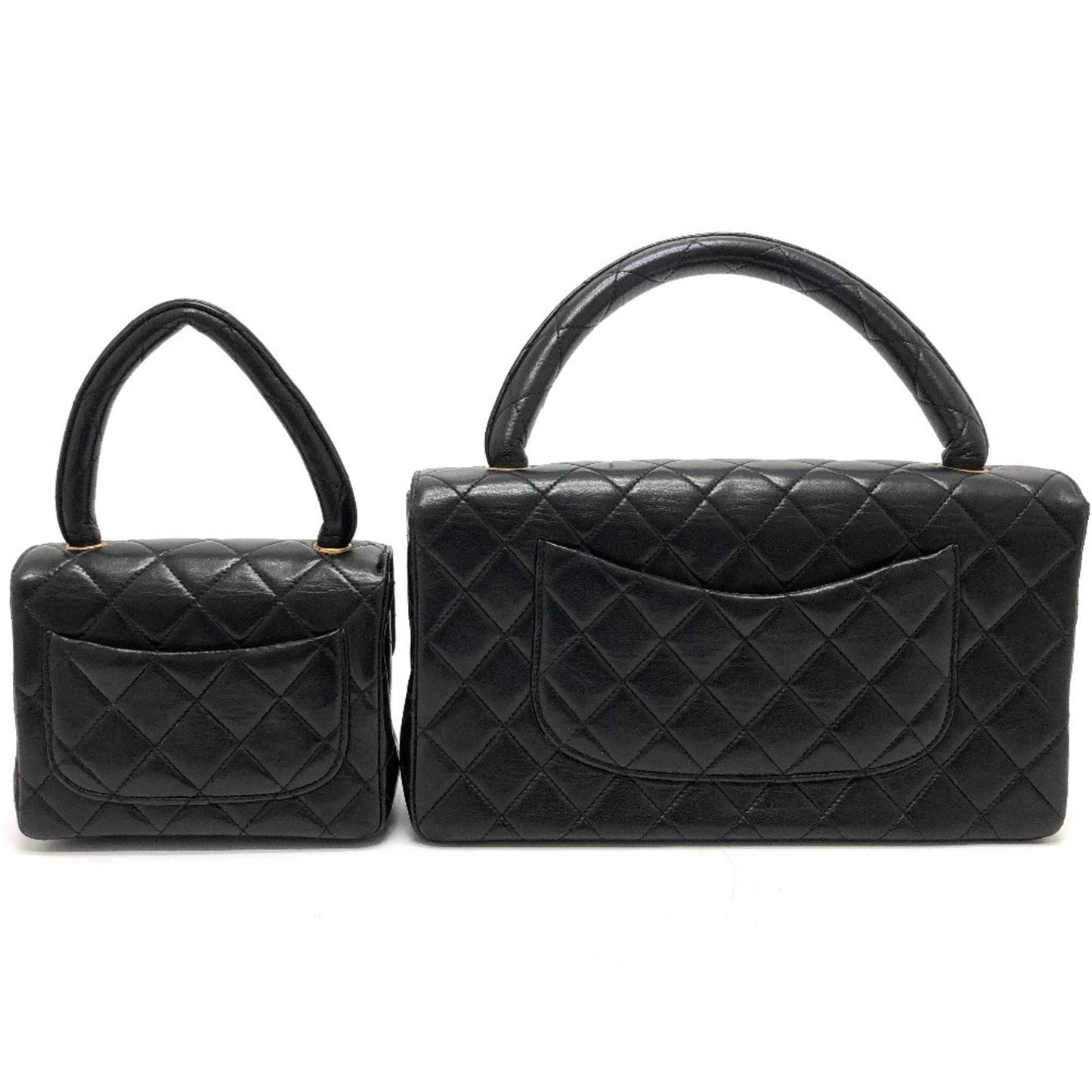 Chanel Black Leather Handbag ()