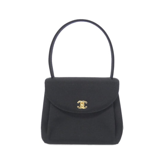 Chanel Black Canvas Handbag ()